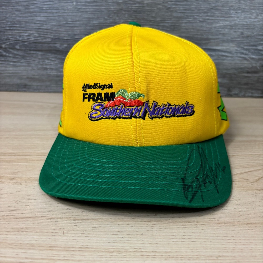 Vintage NHRA Hat Cap Snapback Southern Nationals Hot Rod Drag Racing 1994 Auto - Picture 5 of 10